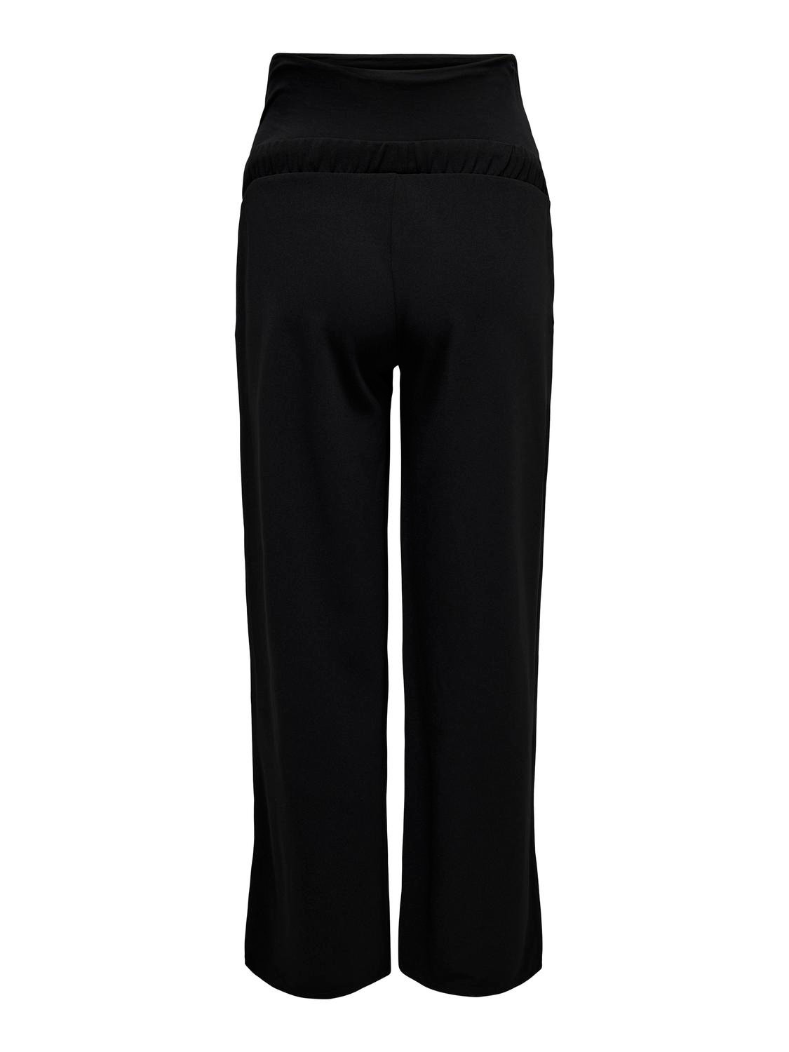 ONLY Regular Fit Maternity Trousers -Black - 15326200