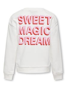 ONLY KOGSMILLA Sweatshirt -Cloud Dancer - 15326221