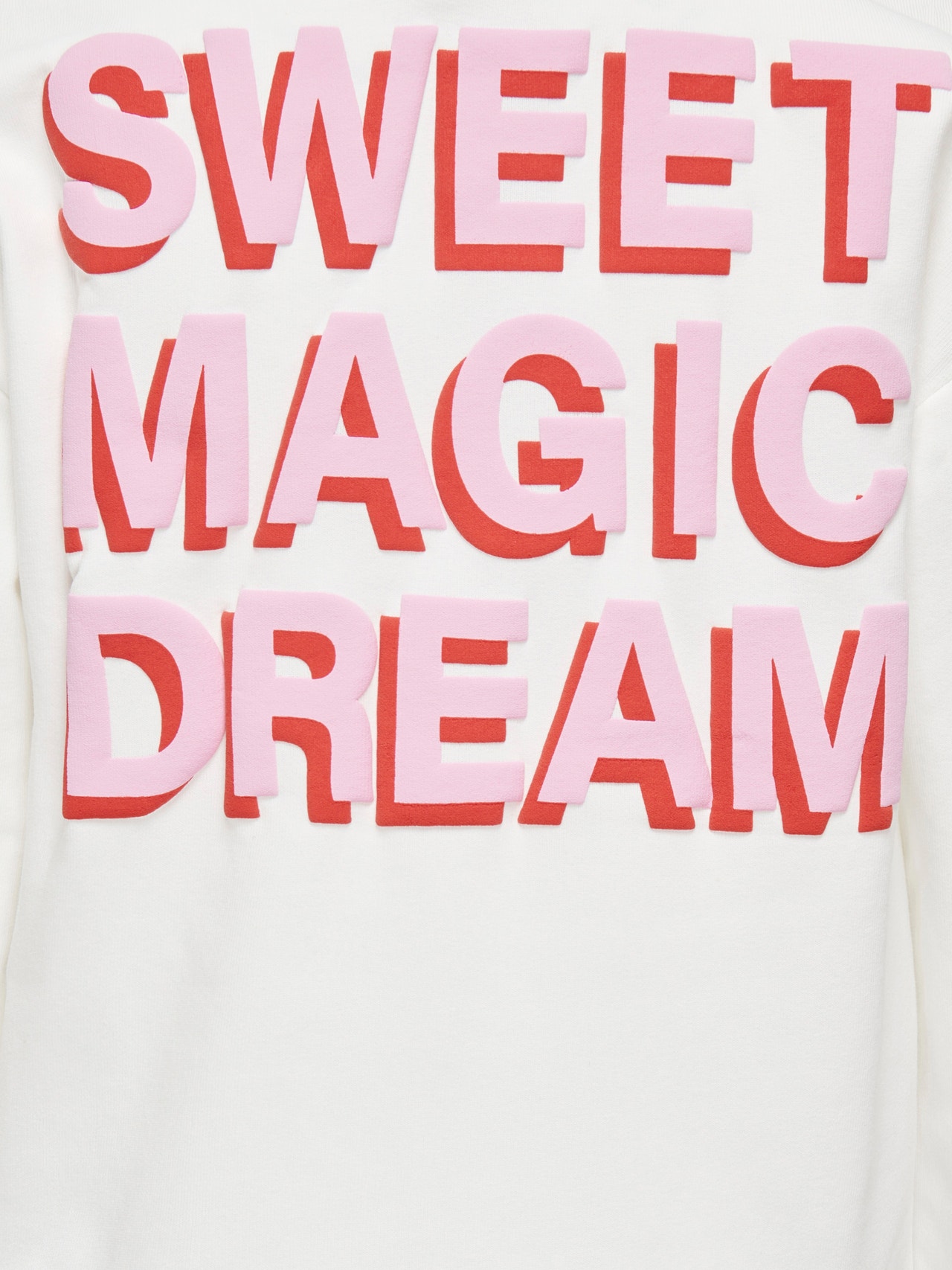 ONLY KOGSMILLA Sweatshirt -Cloud Dancer - 15326221