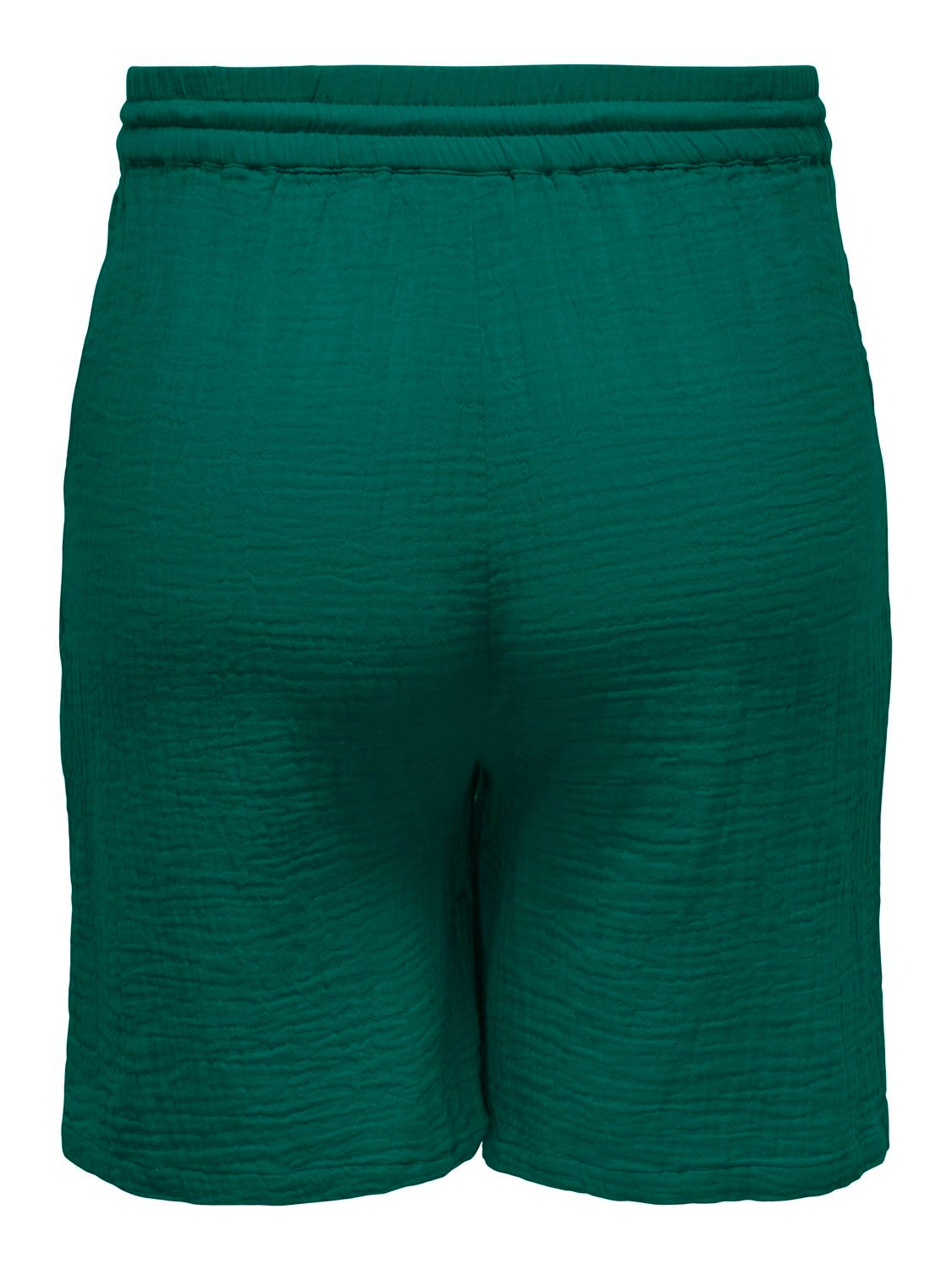 ONLY Normal geschnitten Hohe Taille Curve Shorts -Aventurine - 15326380