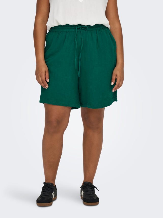 ONLY Normal geschnitten Hohe Taille Curve Shorts - 15326380