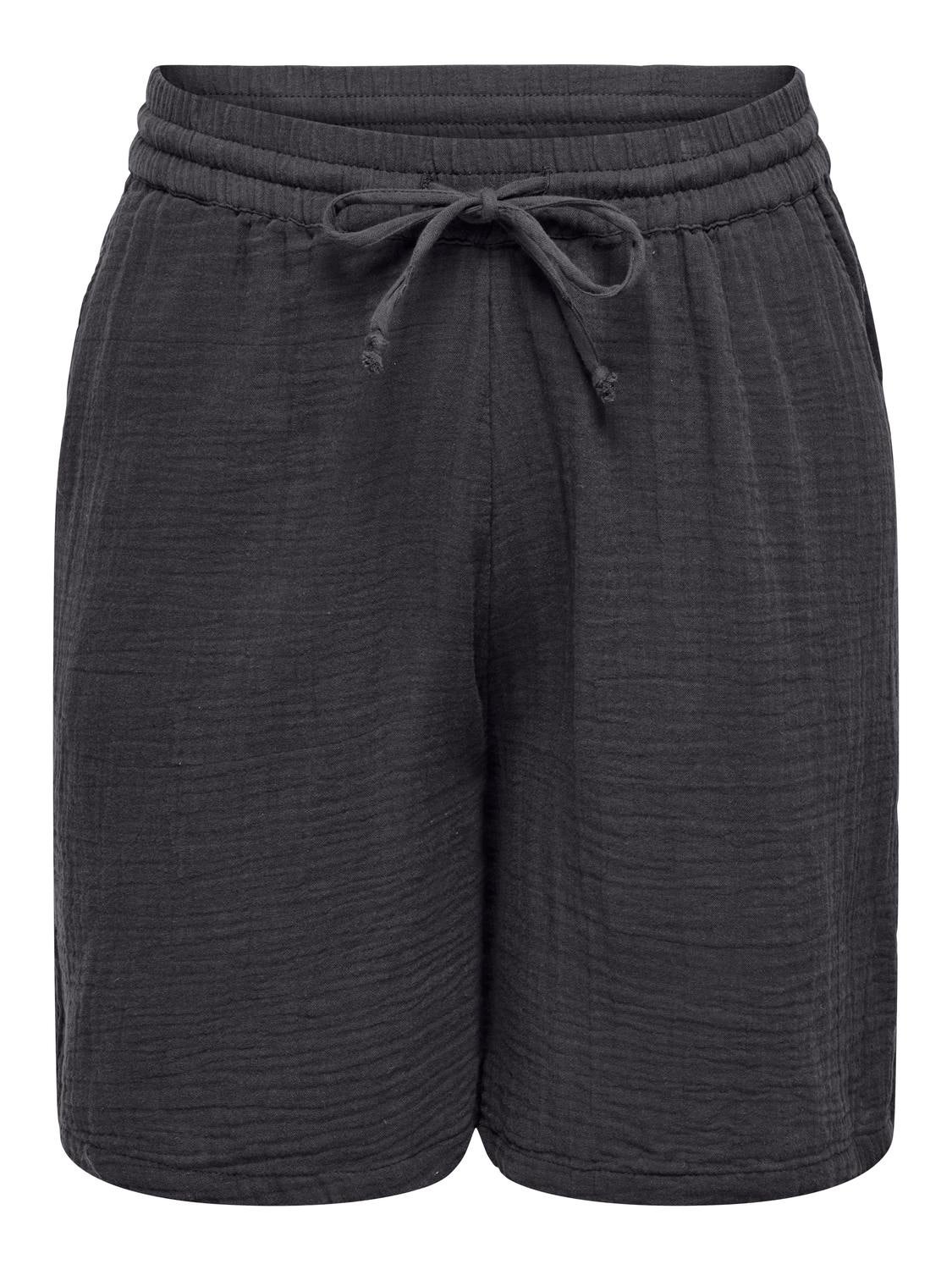 Carthyra Hohe Taille Normal Geschnitten Shorts