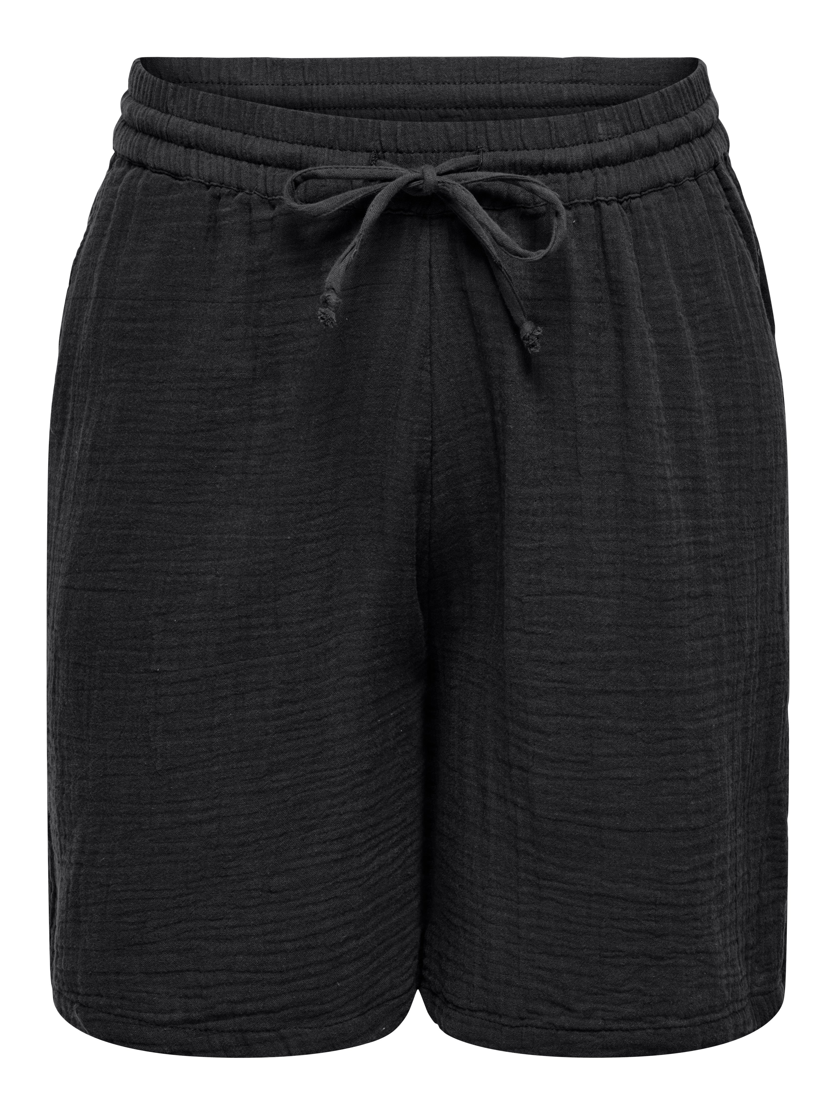 Thumbnail - Carthyra Hohe Taille Normal Geschnitten Shorts