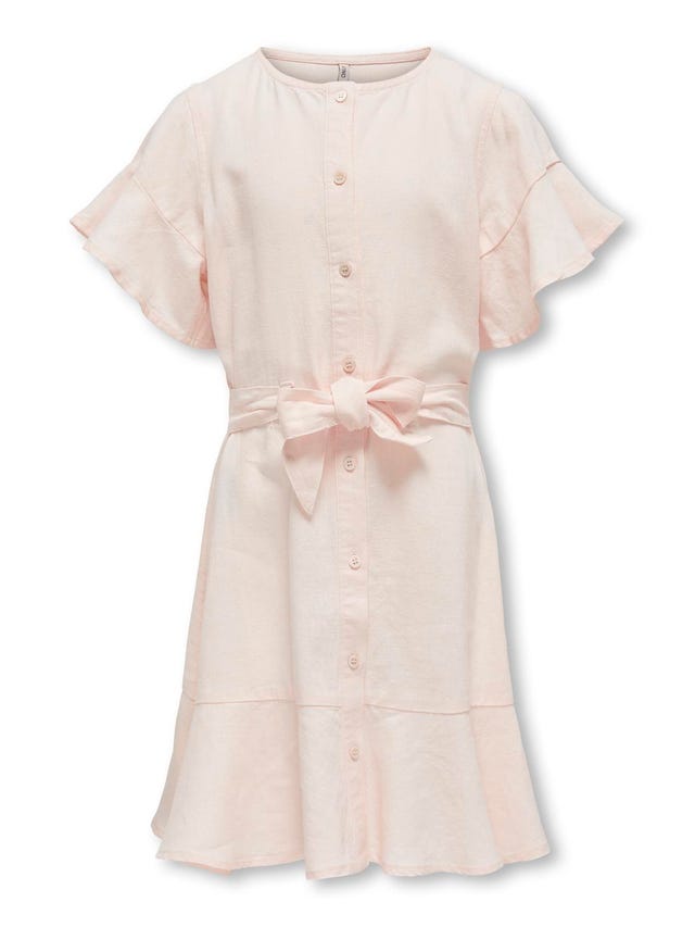 ONLY Kort kjole med bælte - 15326401