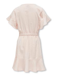 ONLY Short dress with belt -Soft Pink - 15326401