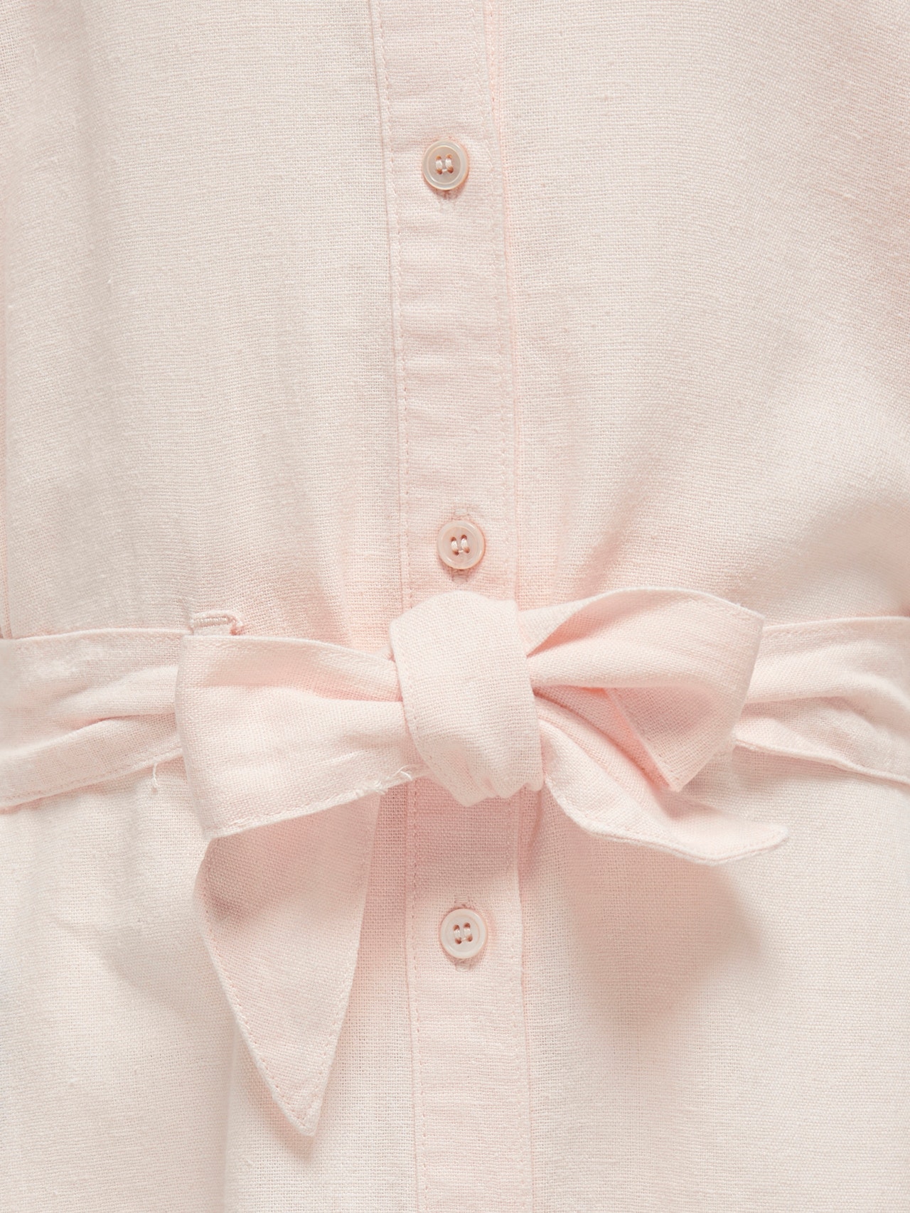 ONLY Camisas Corte oversized Cuello de camisa -Soft Pink - 15326401