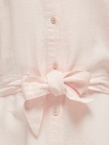ONLY Locker geschnitten Hemdkragen Hemd -Soft Pink - 15326401