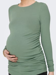 ONLY Tops Regular Fit Col rond -Hedge Green - 15326403