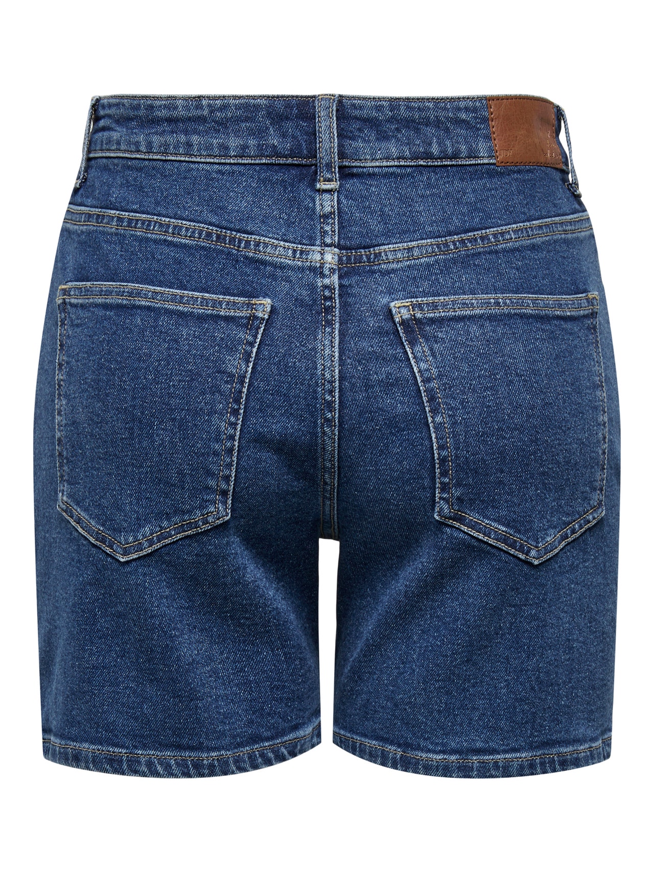 ONLY Normal passform Shorts -Dark Blue Denim - 15326450