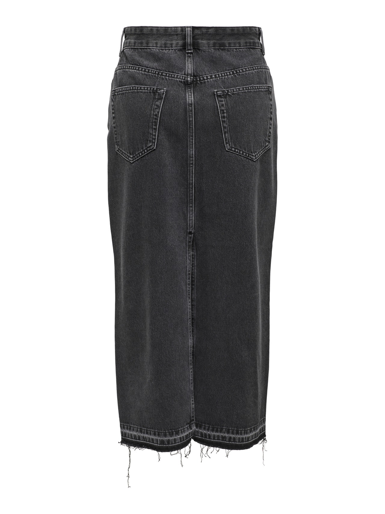 ONLY ONLNELIA Τζιν Μακριά φούστα -Washed Black - 15326915