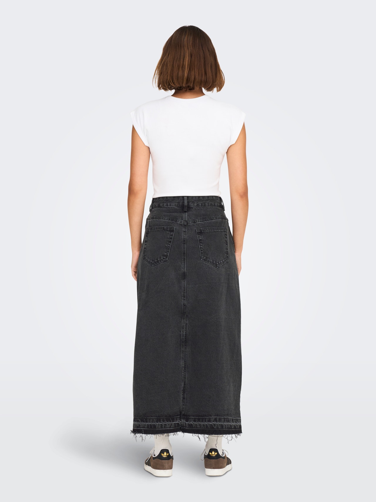 ONLY ONLNELIA Τζιν Μακριά φούστα -Washed Black - 15326915