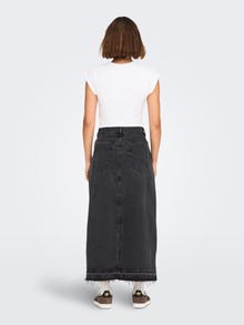 ONLY ONLNELIA Τζιν Μακριά φούστα -Washed Black - 15326915