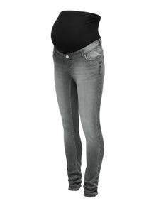 ONLY OLMBELLY REGULAR WAIST SKINNY Jeans -Grey Denim - 15326960