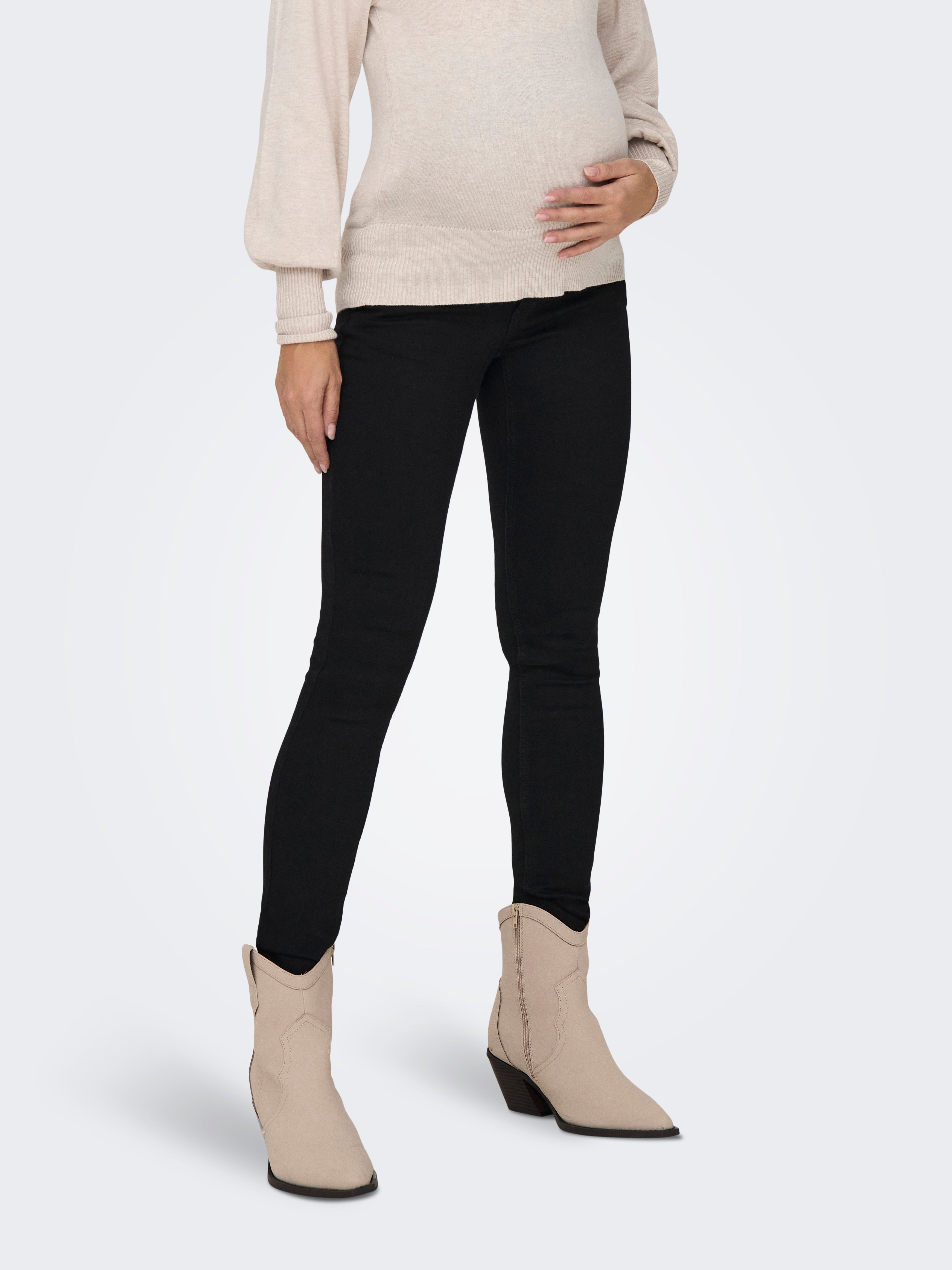 Only Damen Jeans Royal - Skinny Fit - Black günstig kaufen