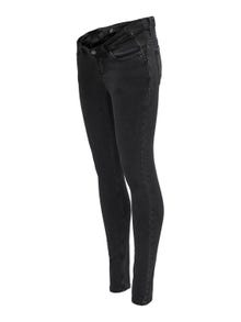 ONLY Skinny Fit Mittlere Taille Jeans -Black Denim - 15326965