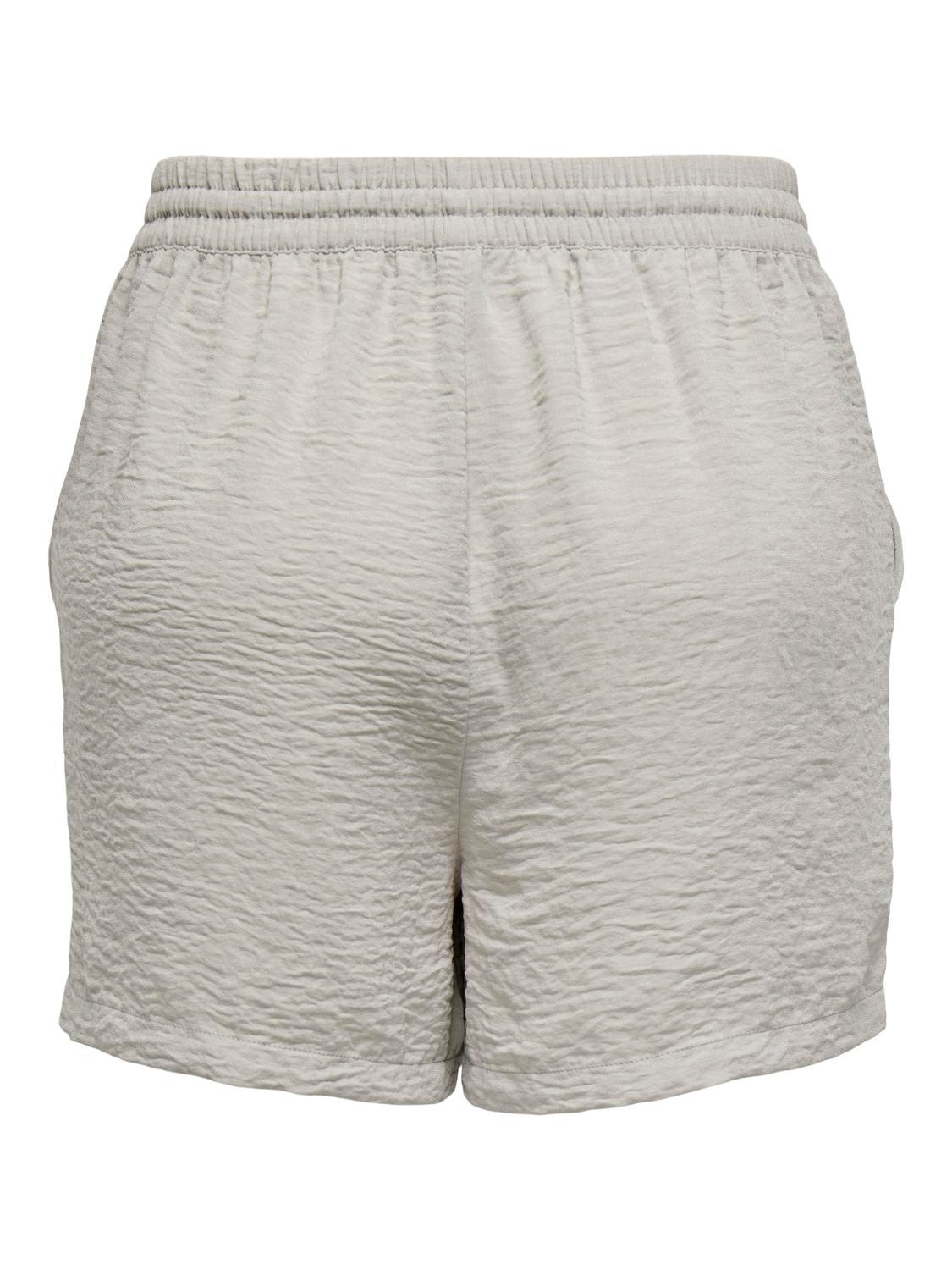 ONLY Regular fit Mid waist Shorts -Chateau Gray - 15326999