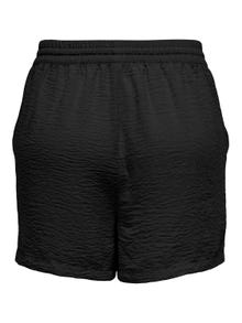ONLY Shorts med mellemhøj talje -Black - 15326999