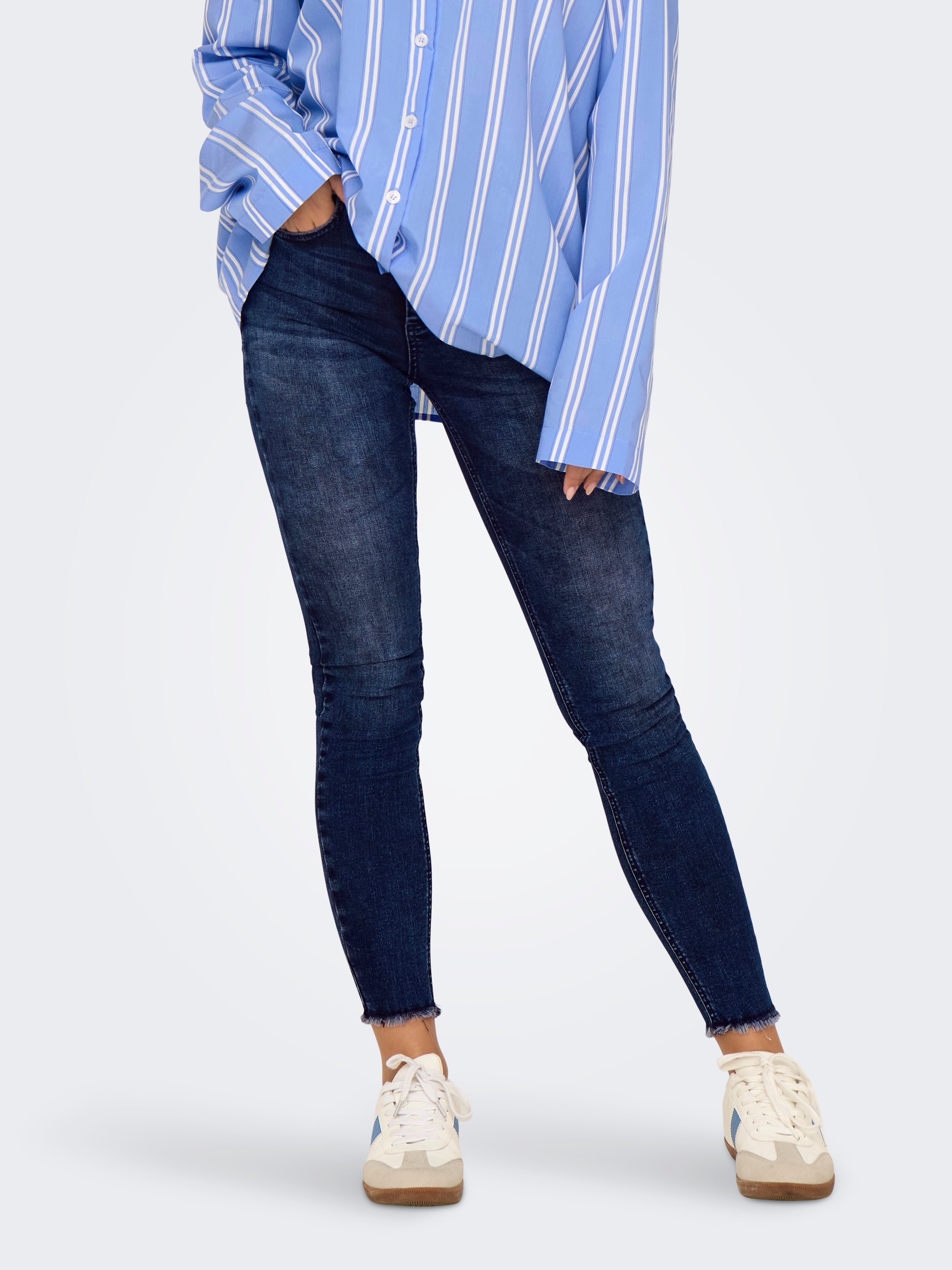 Onlblush Mittlere Taille Skinny Fit Jeans
