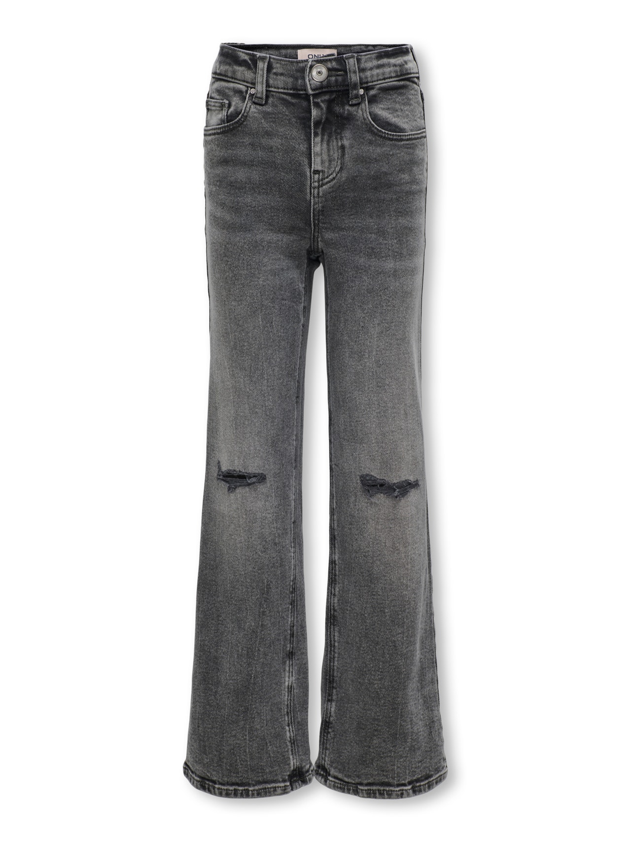 ONLY KOGJUICY Plačios klešnės Džinsai -Medium Grey Denim - 15327037