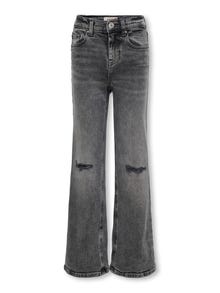 ONLY KOGJUICY Plačios klešnės Džinsai -Medium Grey Denim - 15327037