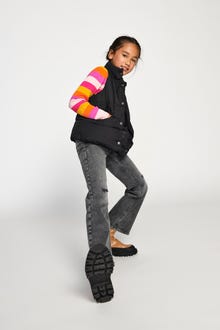 ONLY KOGJUICY Plačios klešnės Džinsai -Medium Grey Denim - 15327037