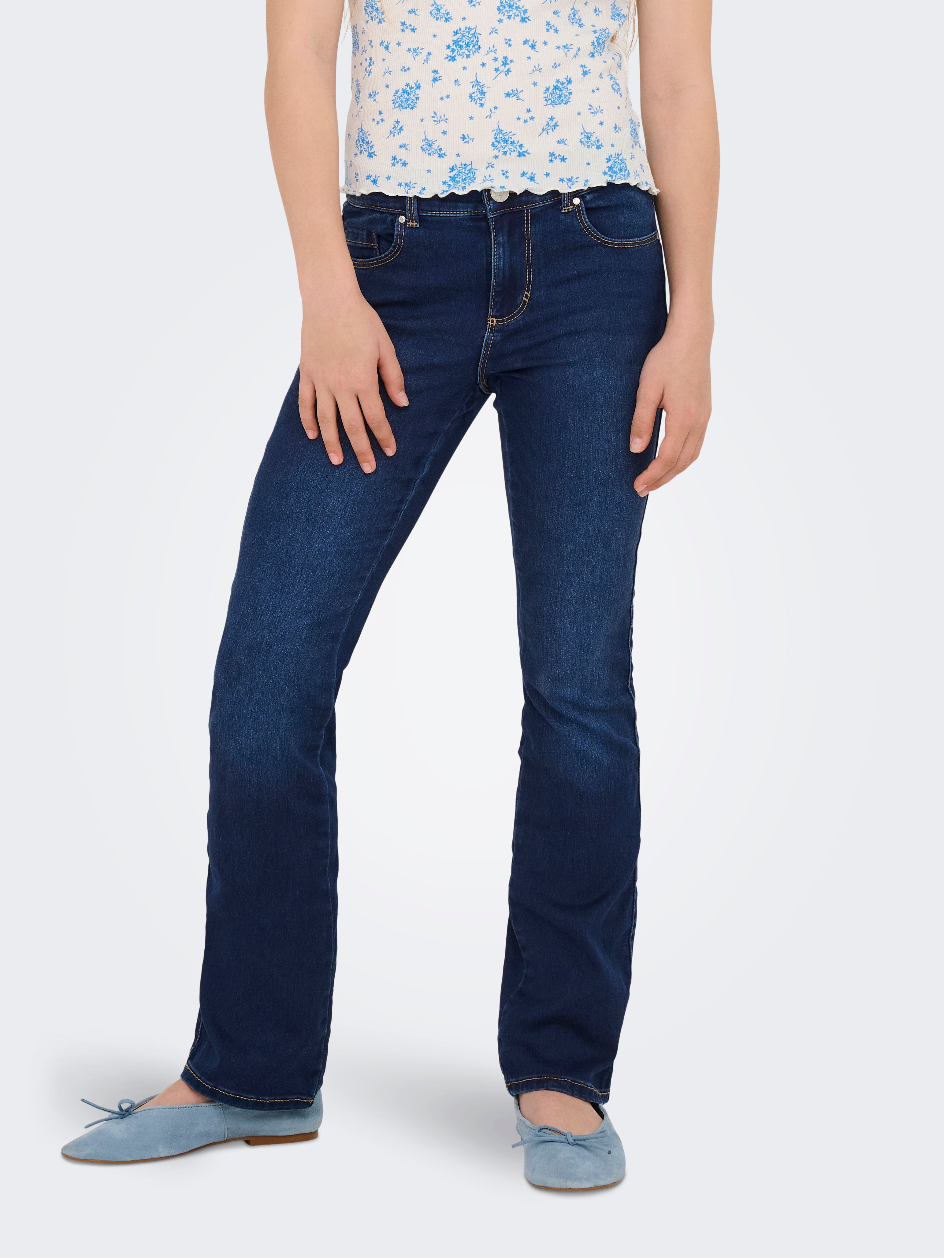 Thumbnail - Kogroyal Mittlere Taille Ausgestellt Jeans