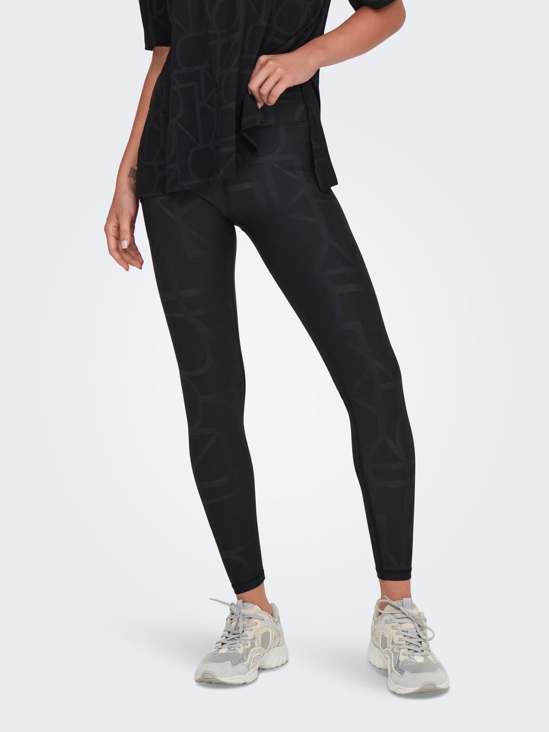 Onpfont-2 Hohe Taille Skinny Fit Leggings