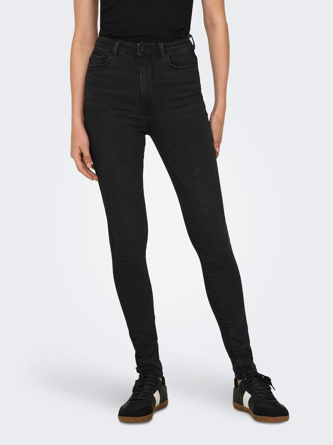 Jdylondon Hohe Taille Skinny Fit Jeans