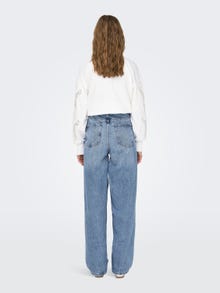 ONLY ONLHarley Low Waist Baggy Loose Jeans -Light Blue Denim - 15327177