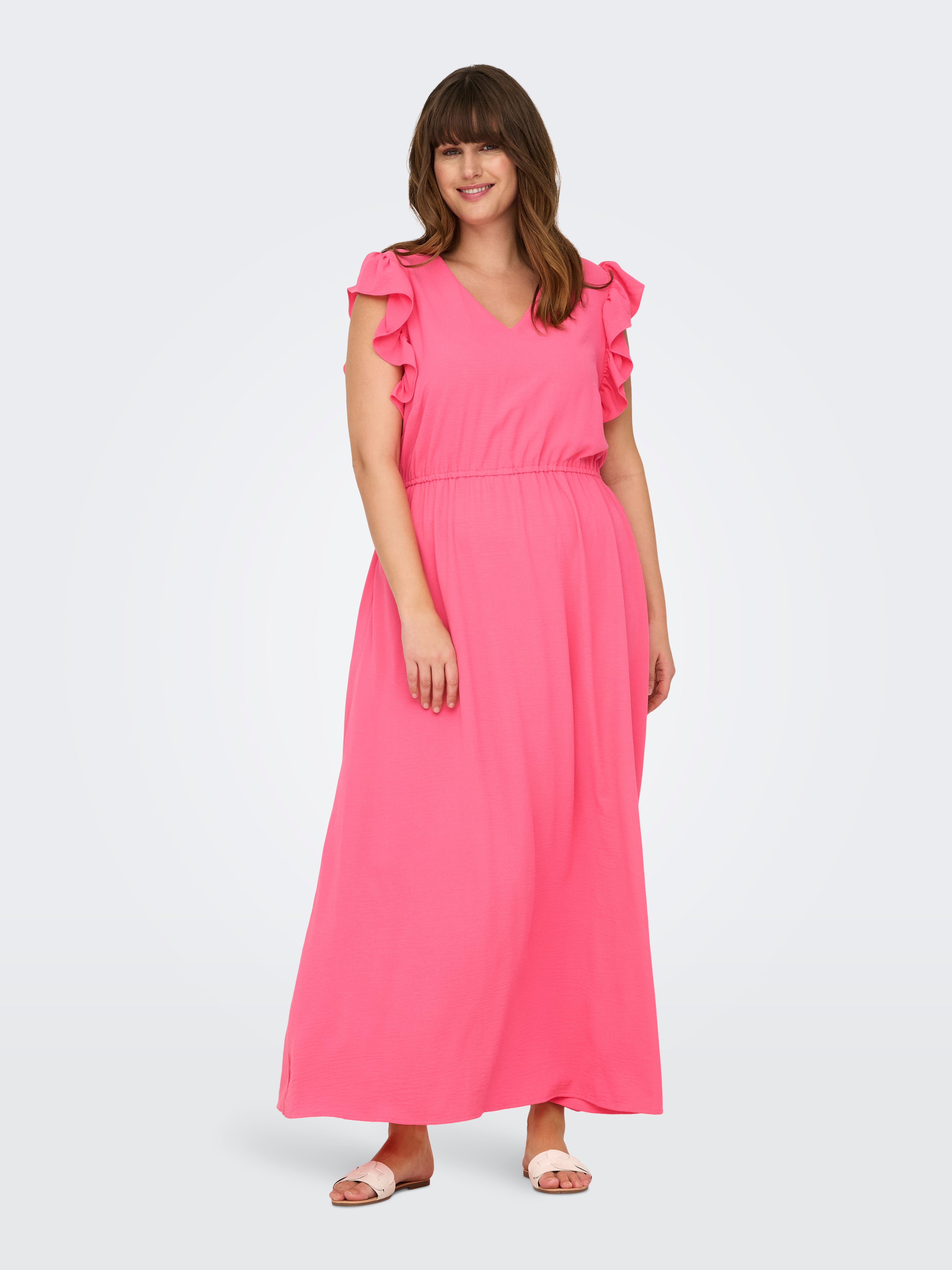 Carmetta Langes Kleid