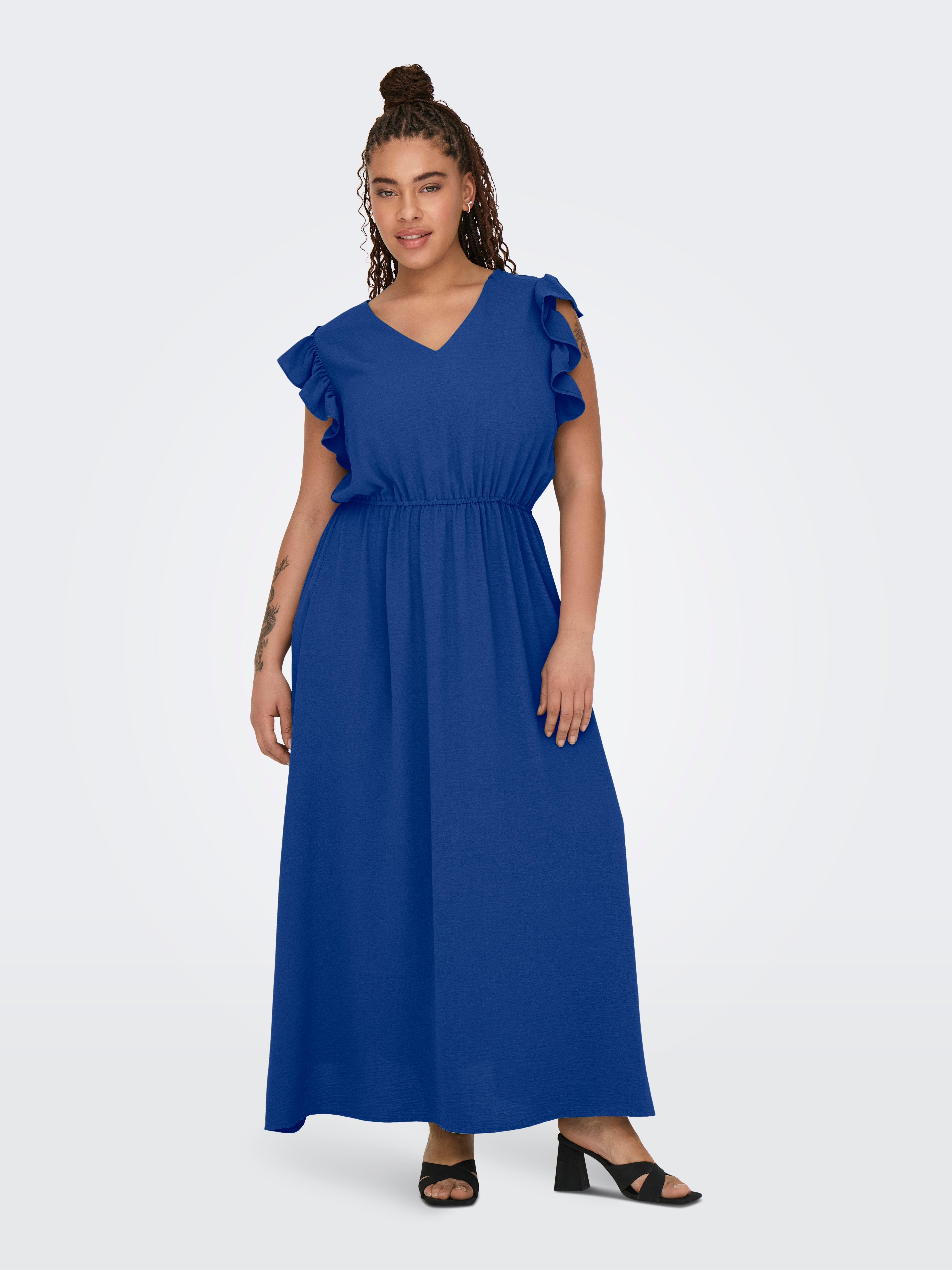 Carmetta Langes Kleid