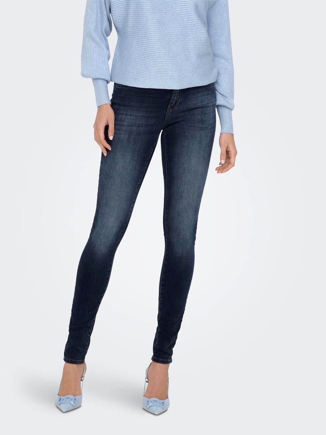 Onlblush Mittlere Taille Skinny Fit Jeans