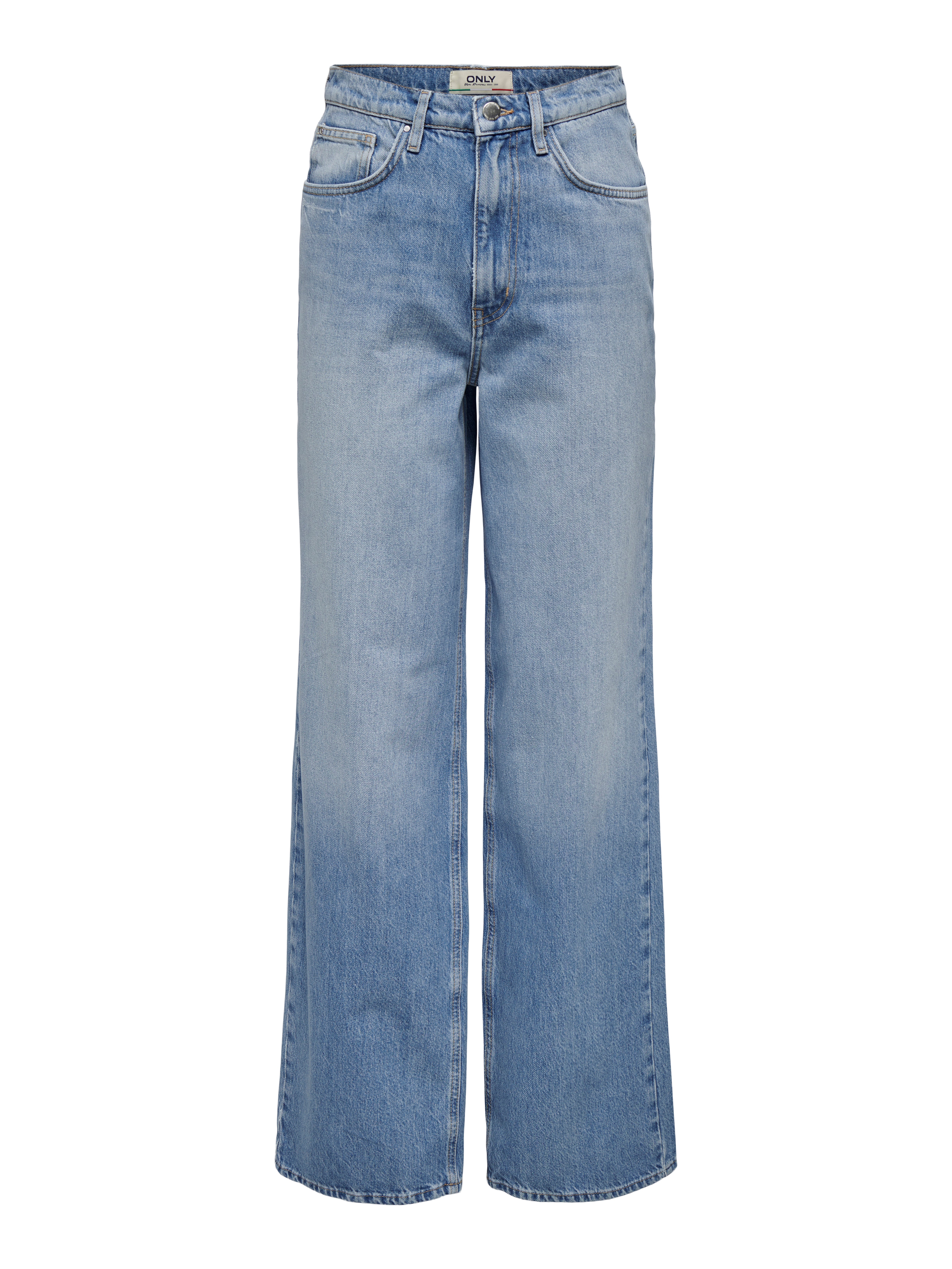 Thumbnail - Onlhope Hohe Taille Weiter Beinschnitt Jeans