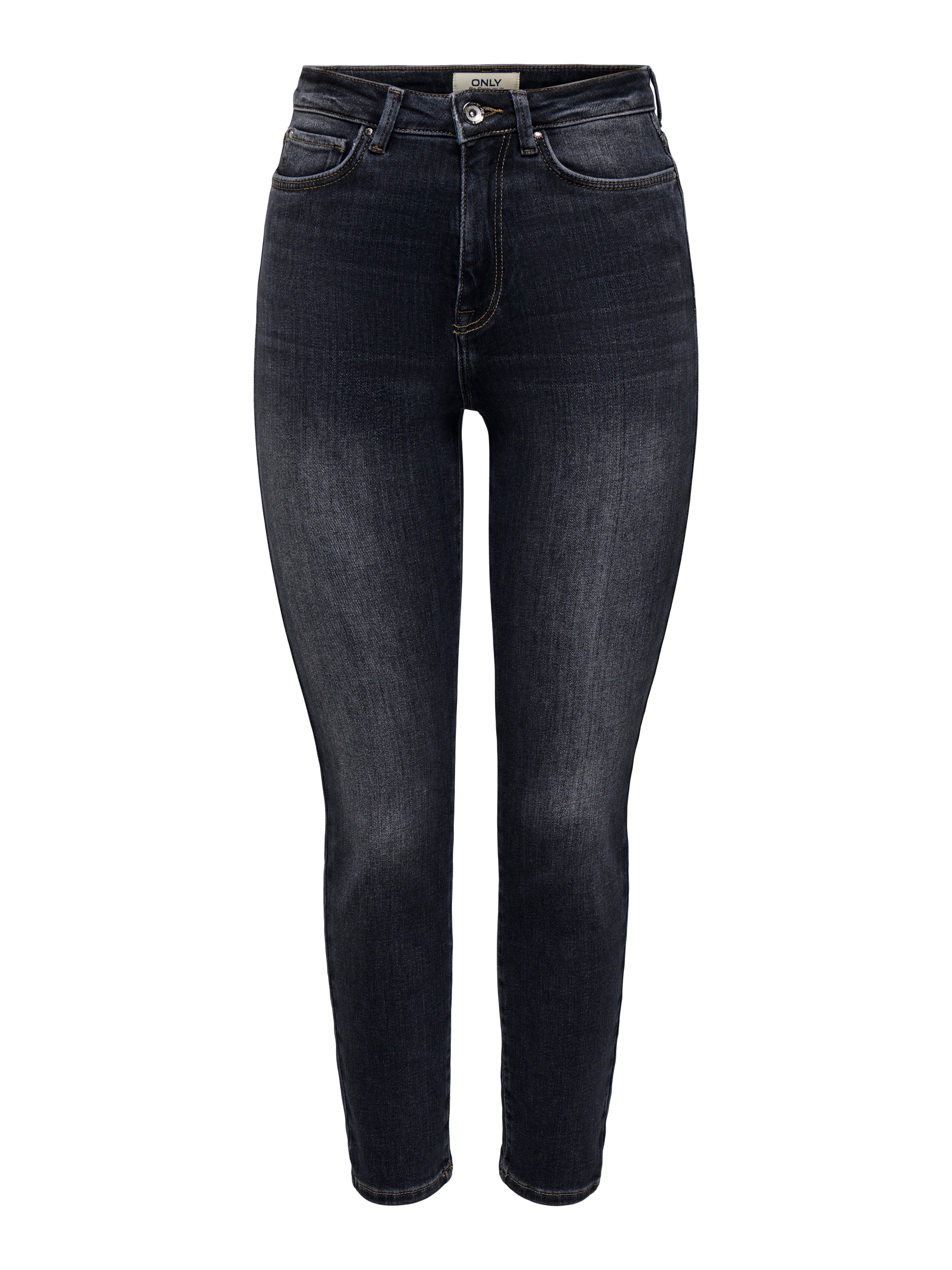 Thumbnail - Onlemily Hohe Taille Gerade Geschnitten Jeans