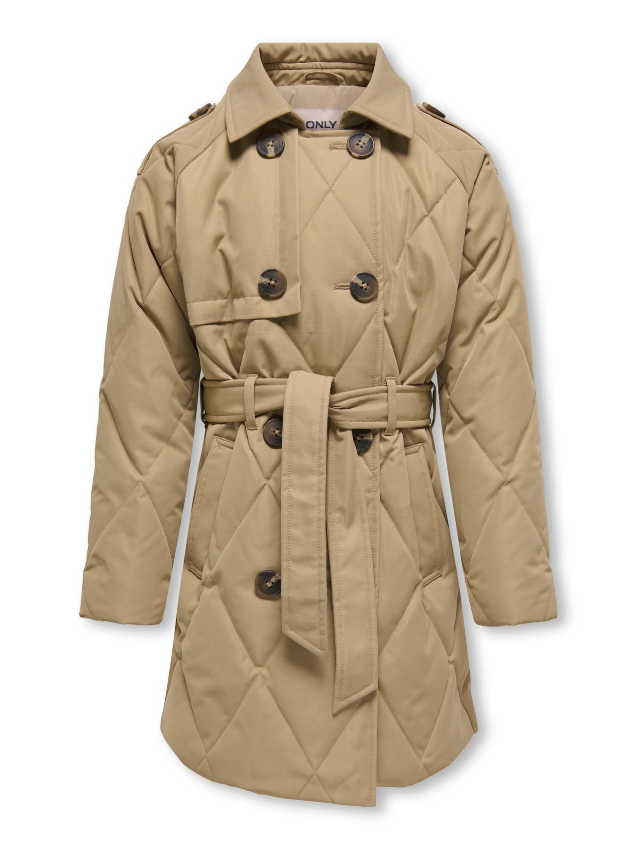 ONLY KOGMAUDA Quilted jacket -Petrified Oak - 15327433