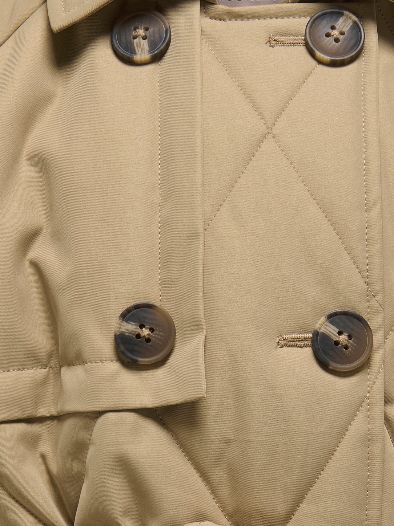 ONLY KOGMAUDA Quilted jacket -Petrified Oak - 15327433