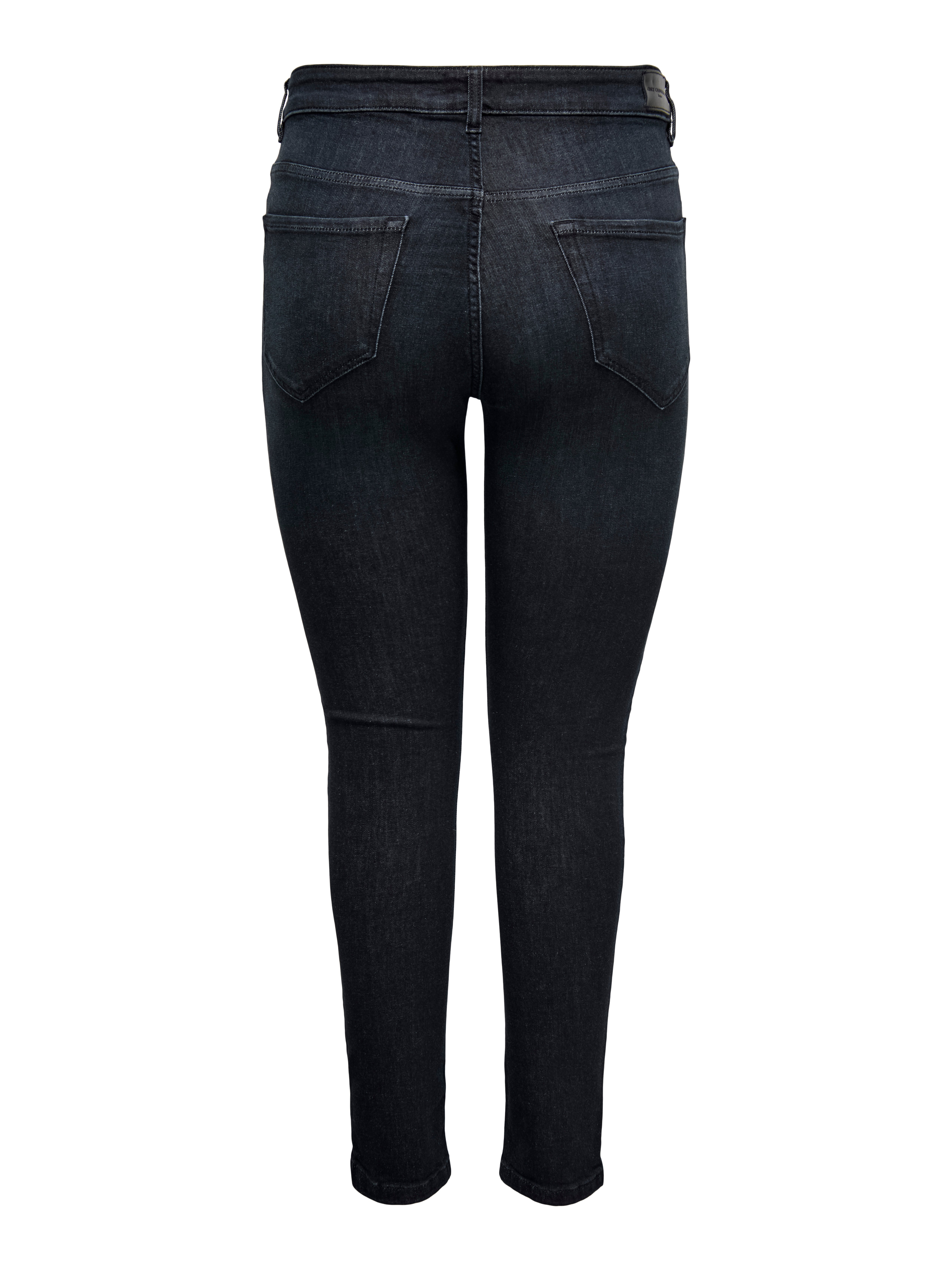 Thumbnail - Caremmy Hohe Taille Skinny Fit Jeans
