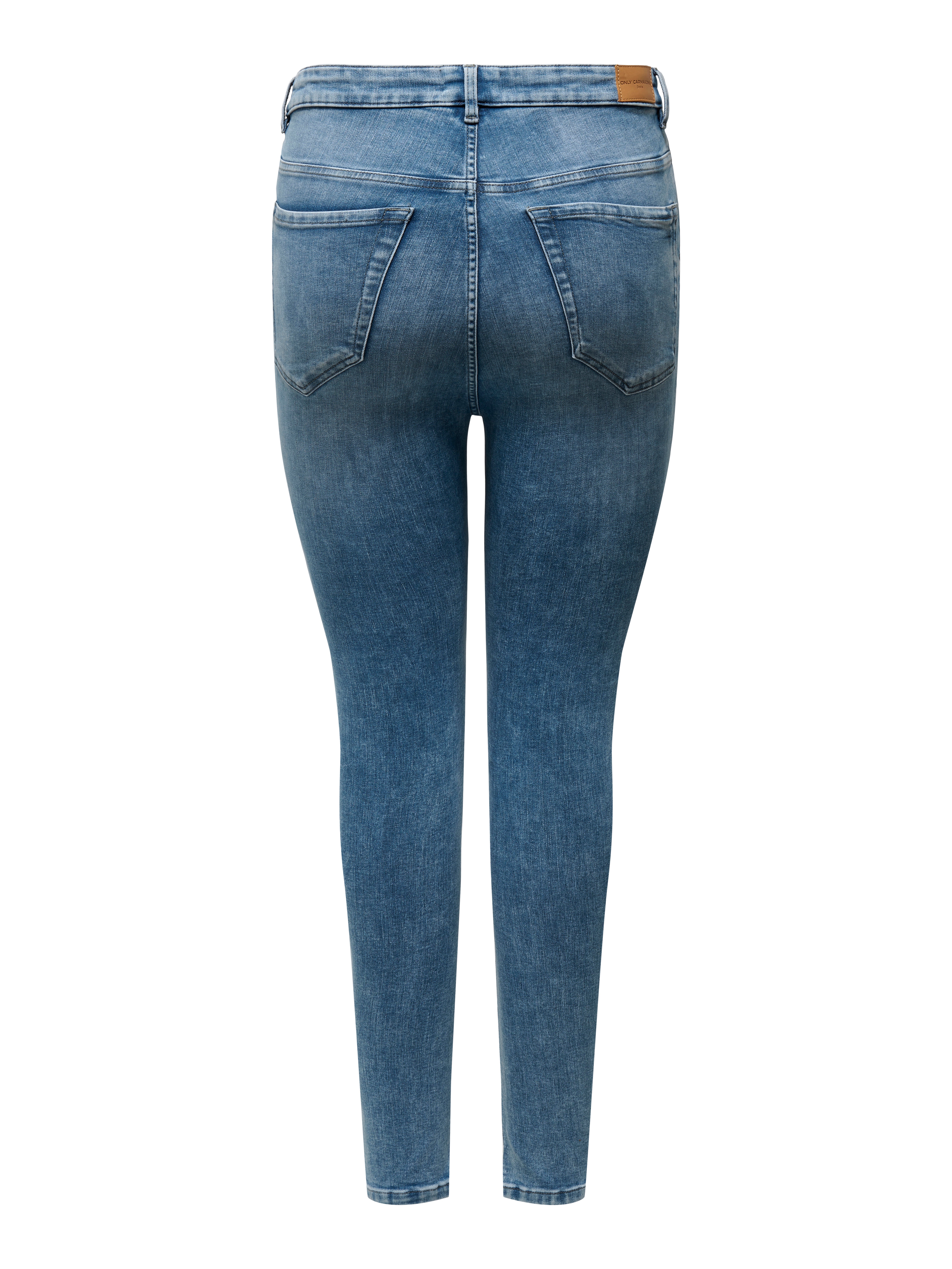 Thumbnail - Caremmy Hohe Taille Skinny Fit Jeans