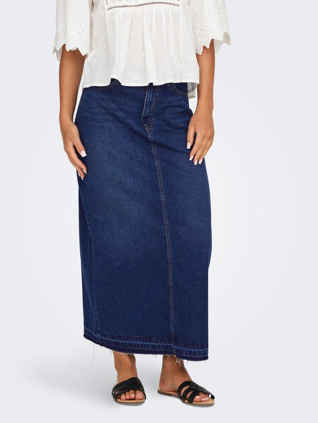ONLY High waist Long skirt - 15327478