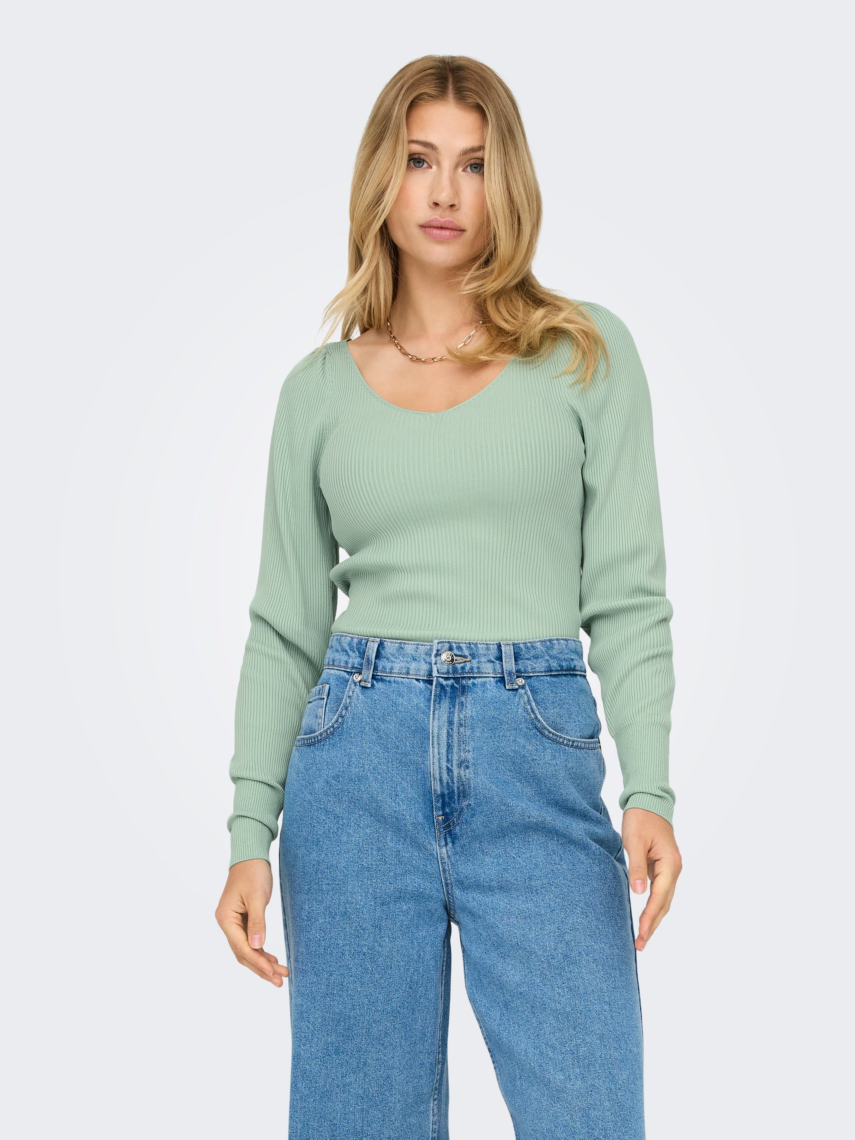 Onlleelo Gestricktes Oberteil