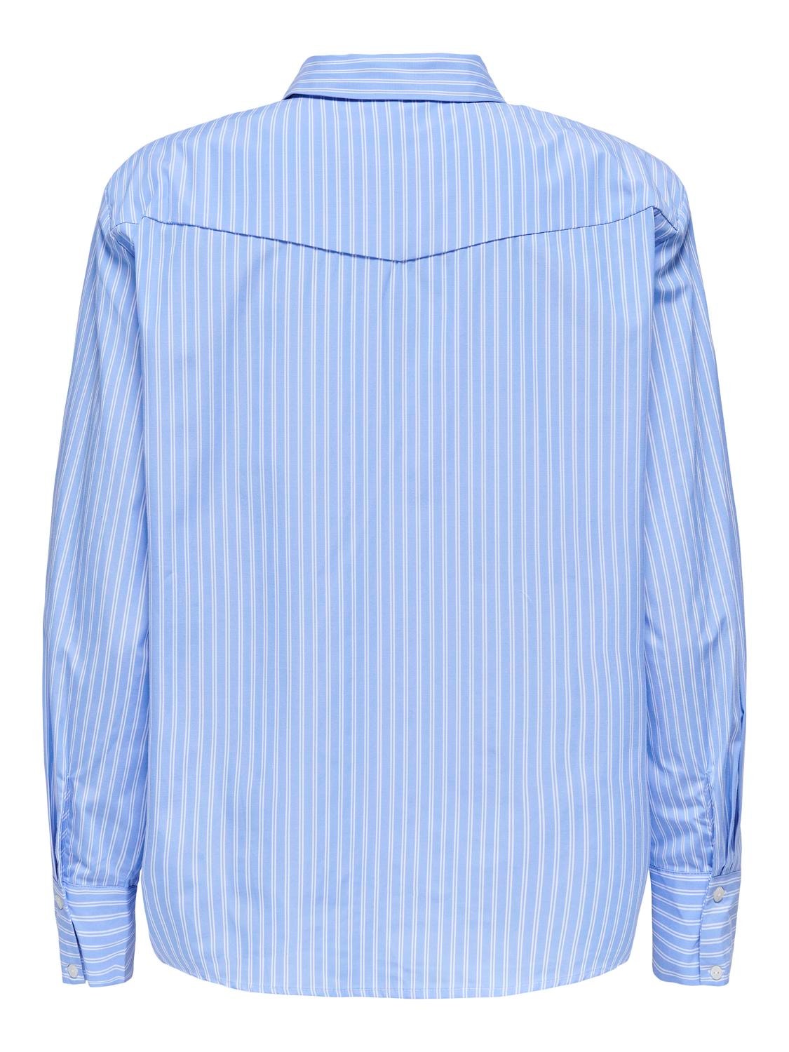 ONLY Relaxed fit Overhemd kraag Manchetten met knoop Overhemd -Angel Falls - 15327687