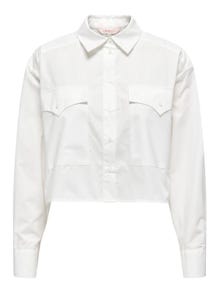 ONLY Camicie Regular Fit Collo Camicia Polsini con bottone -White - 15327688