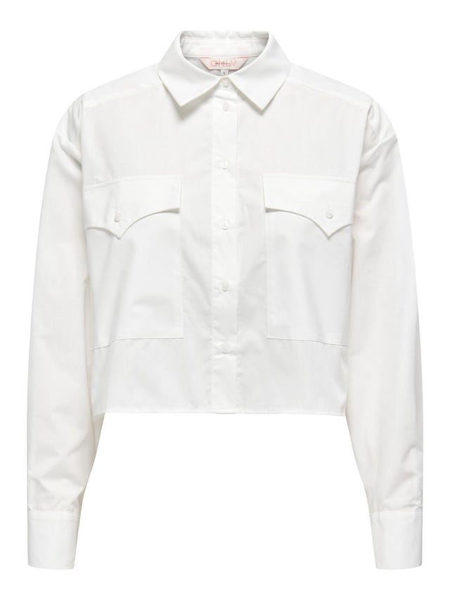 ONLY Regular fit Overhemd kraag Manchetten met knoop Overhemd - 15327688