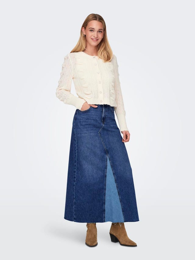 ONLY High waist Long skirt - 15327696
