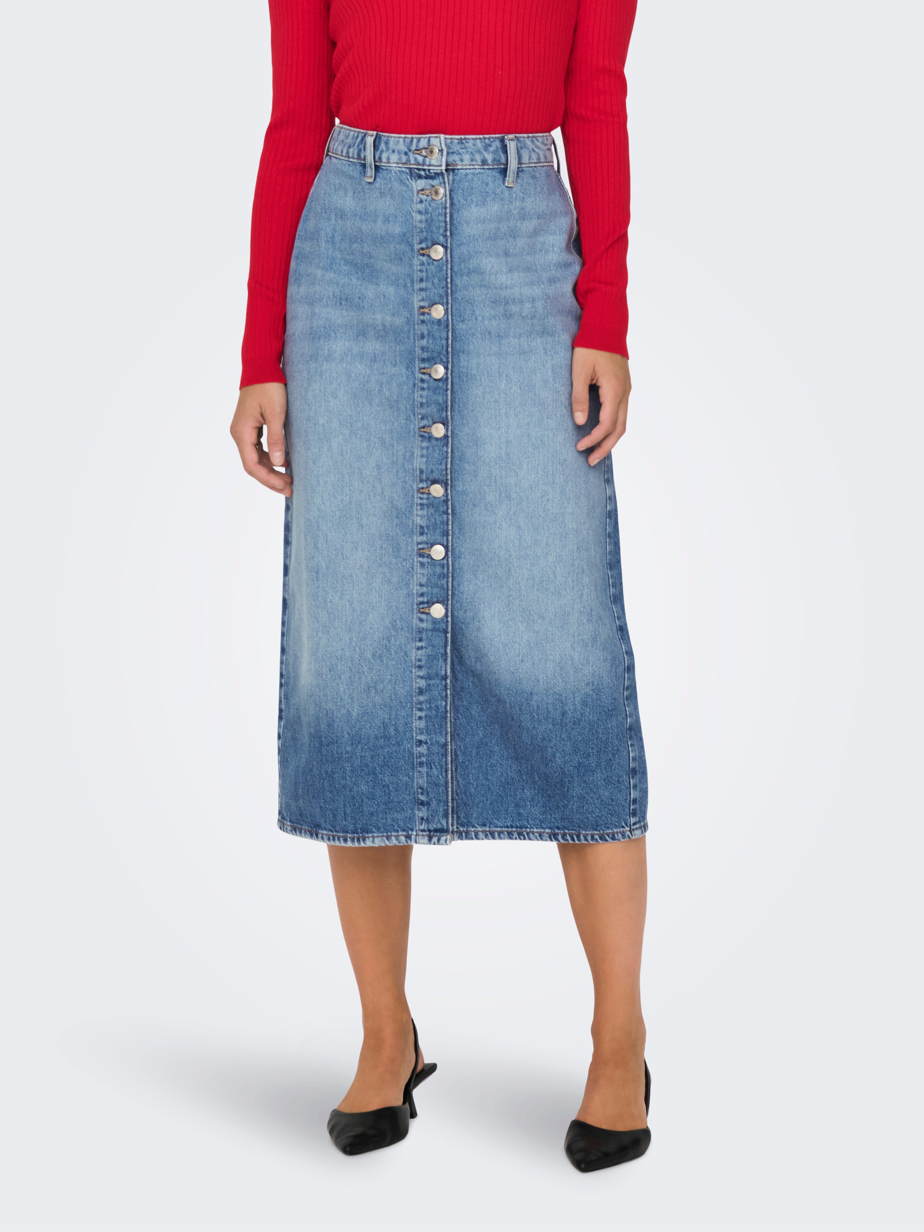 Onlcece Denim Langer Rock