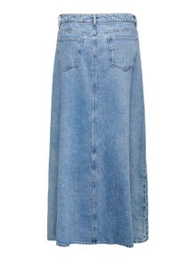 ONLY Maxi denim skirt -Light Blue Denim - 15327701