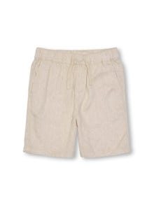 ONLY Shorts Regular Fit -Oatmeal - 15327738