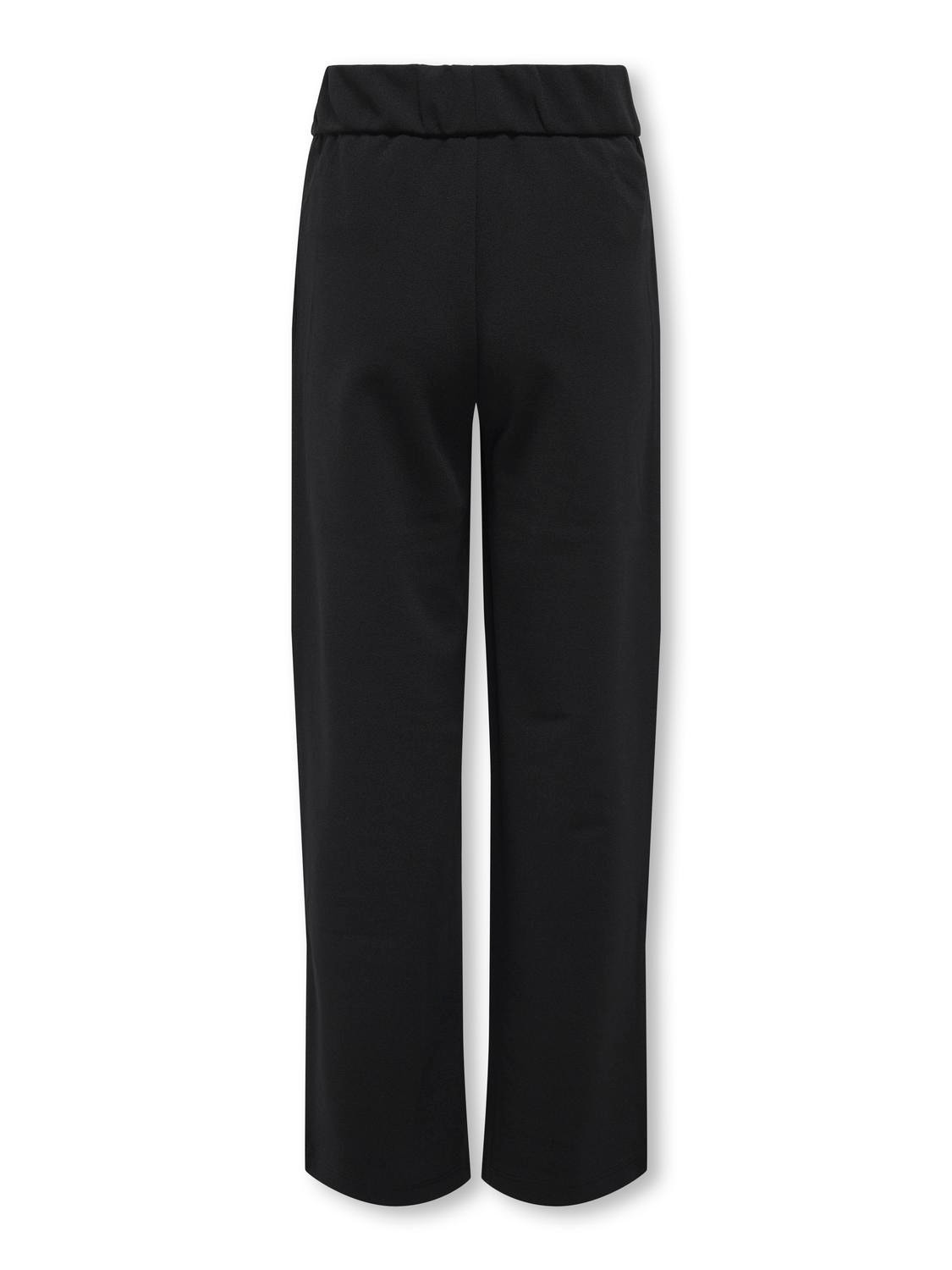 ONLY Pantalons Regular Fit Taille moyenne -Black - 15327742