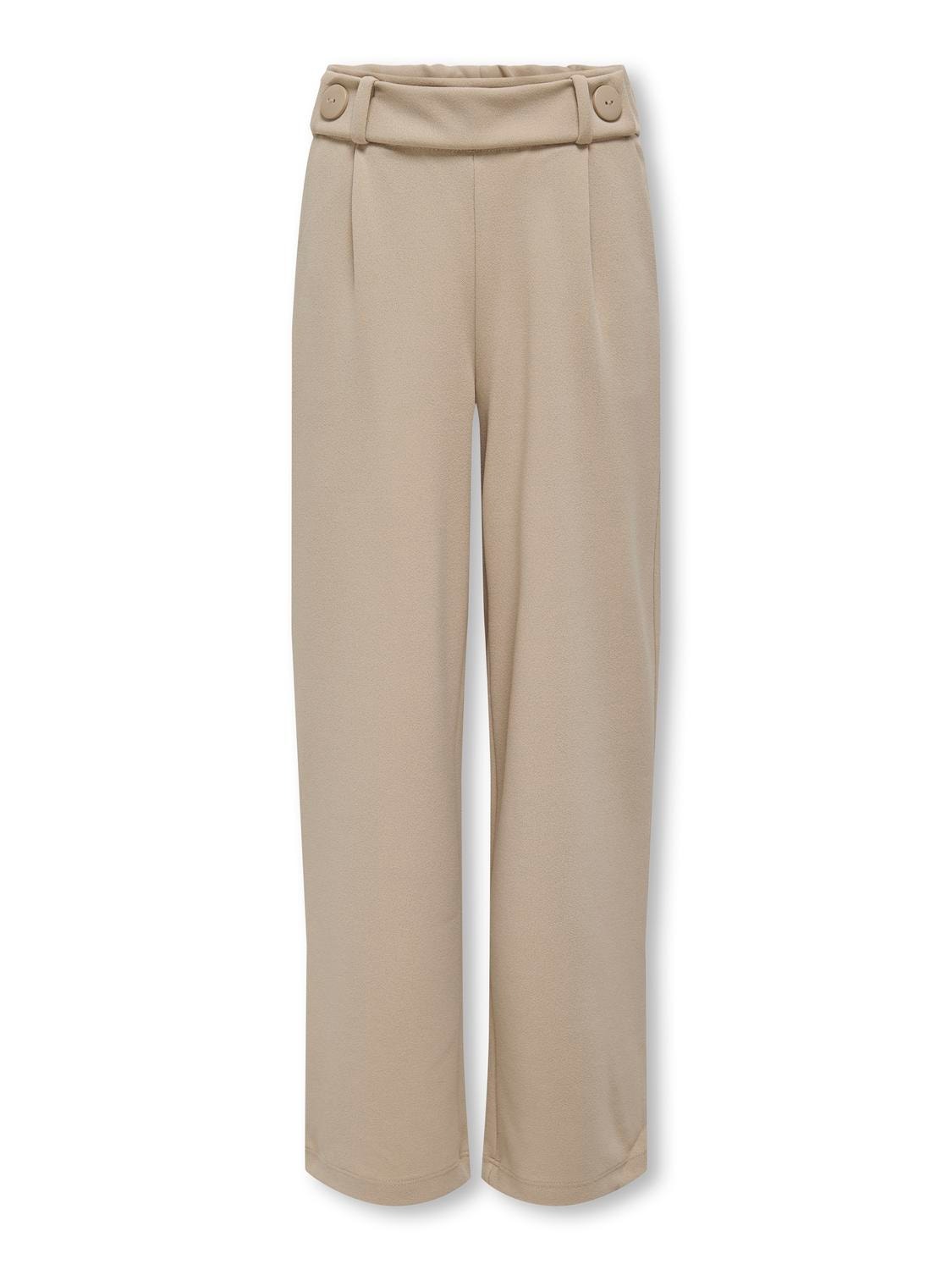 ONLY Classic pull-up pants -Humus - 15327742