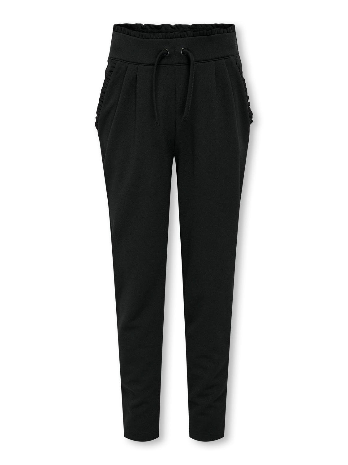 ONLY Slim Fit Trousers -Black - 15327743